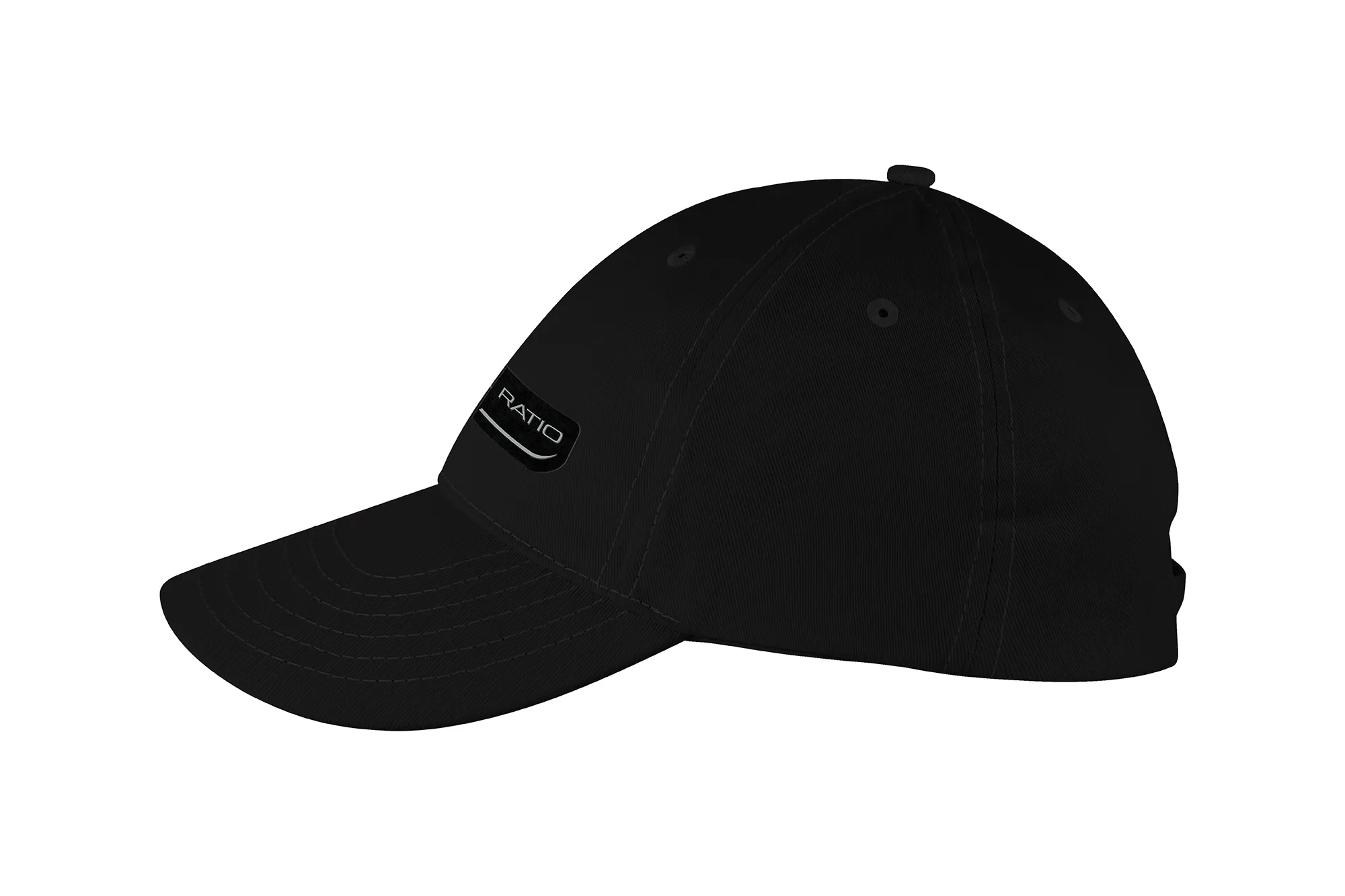 CAPPELLINO-BASEBALL-ESSENTIAL-BLACK_SIDE WHT