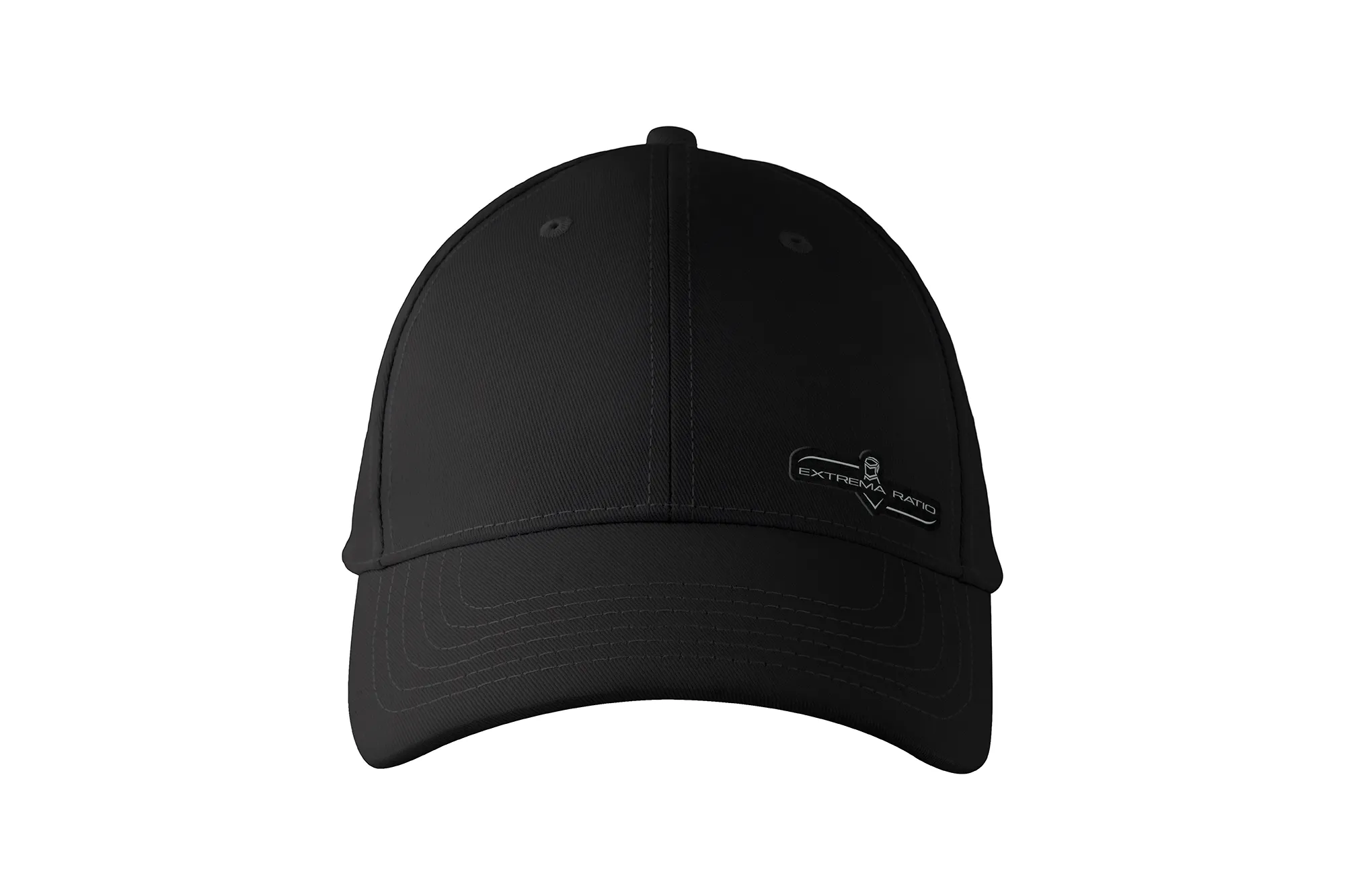 CAPPELLINO-BASEBALL-MINIMAL-BLACK_FRONT WHT