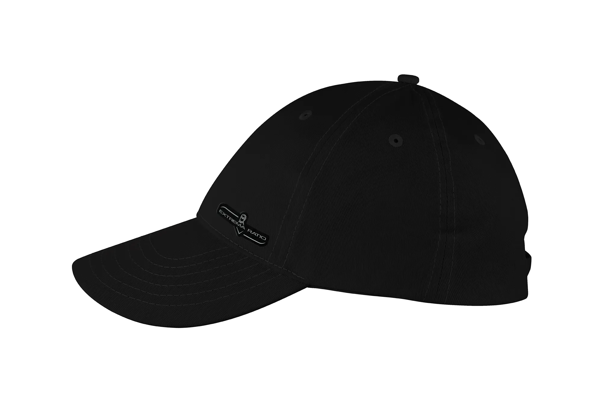 CAPPELLINO-BASEBALL-MINIMAL-BLACK_SIDE WHT